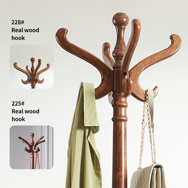 Office Mahogany Coat Hanger - Image 8
