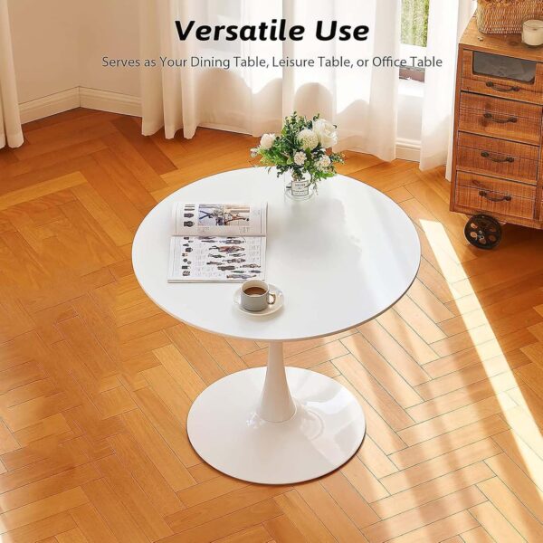 Modern Tulip White Round Dining Table Furniture Mall Furniture Shop modern-tulip-white-round-dining-table-furniture-mall-furniture-shop
